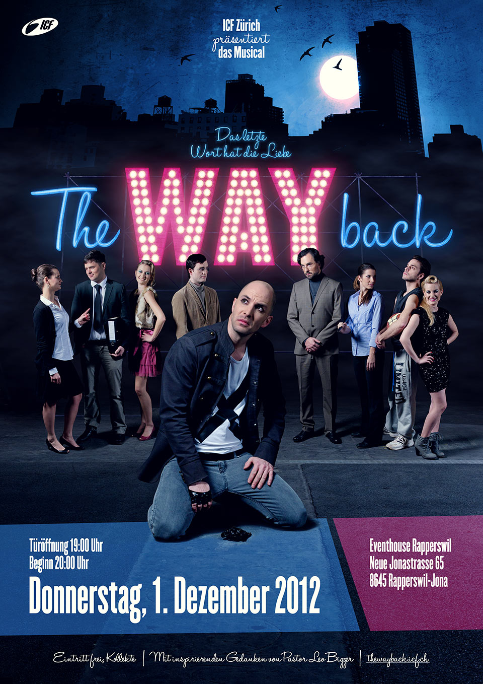 Plakat Musical The Way Back
